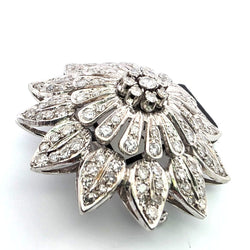 Broche Épingle en or blanc et diamants - Castafiore