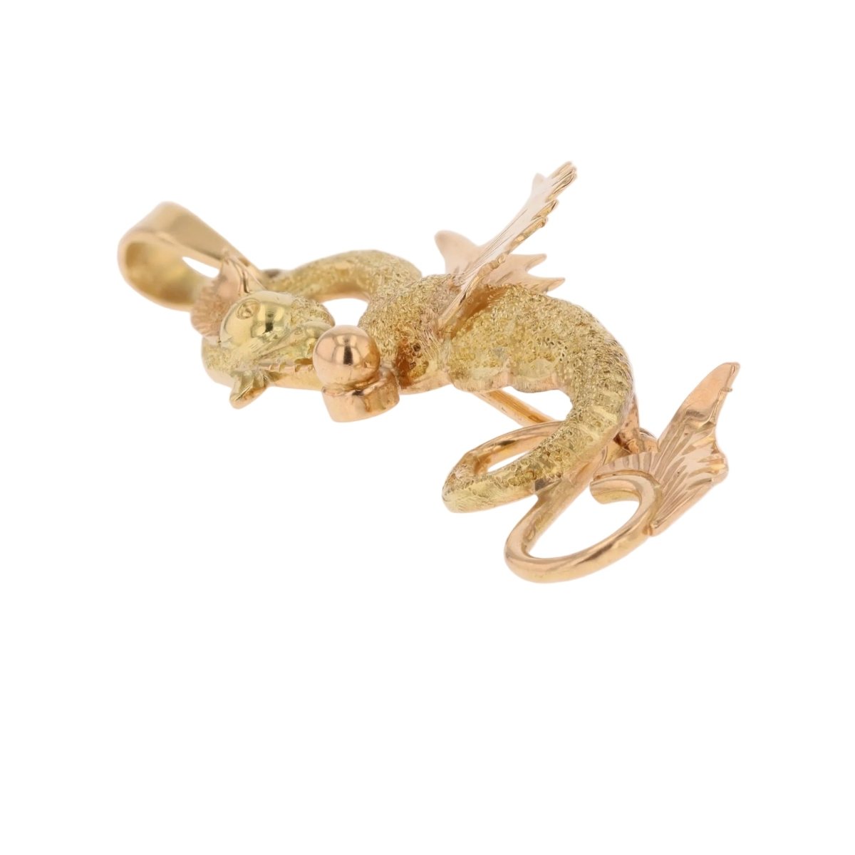 Broche Épingle en or blanc et or rose - Castafiore