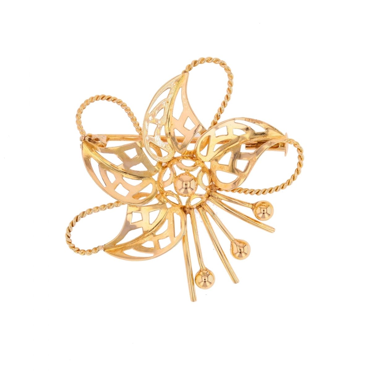 Broche Épingle en or jaune - Castafiore