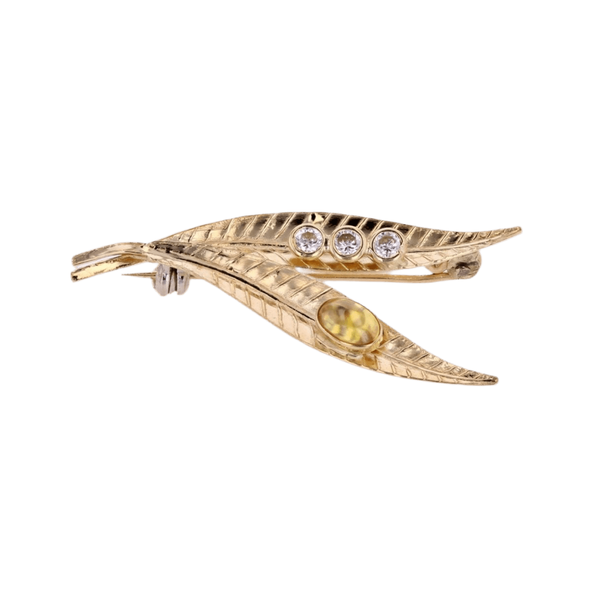 Broche Épingle en or jaune - Castafiore