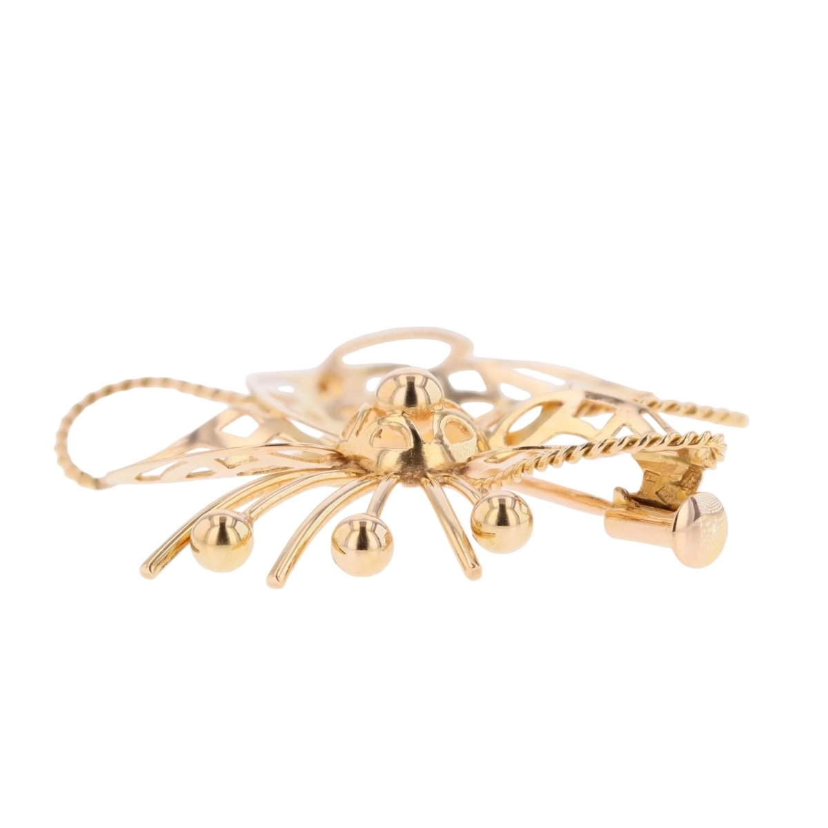 Broche Épingle en or jaune - Castafiore
