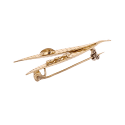 Broche Épingle en or jaune - Castafiore