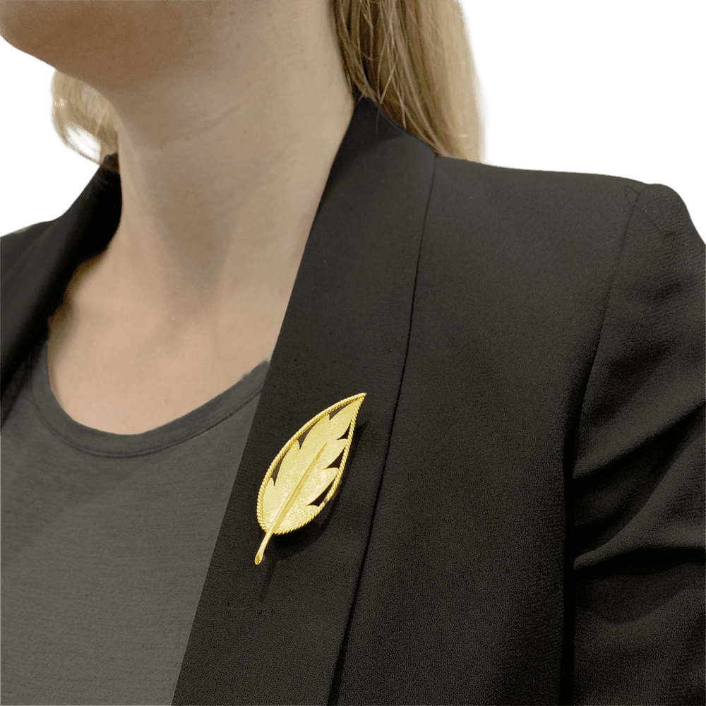 Broche Épingle en or jaune - Castafiore