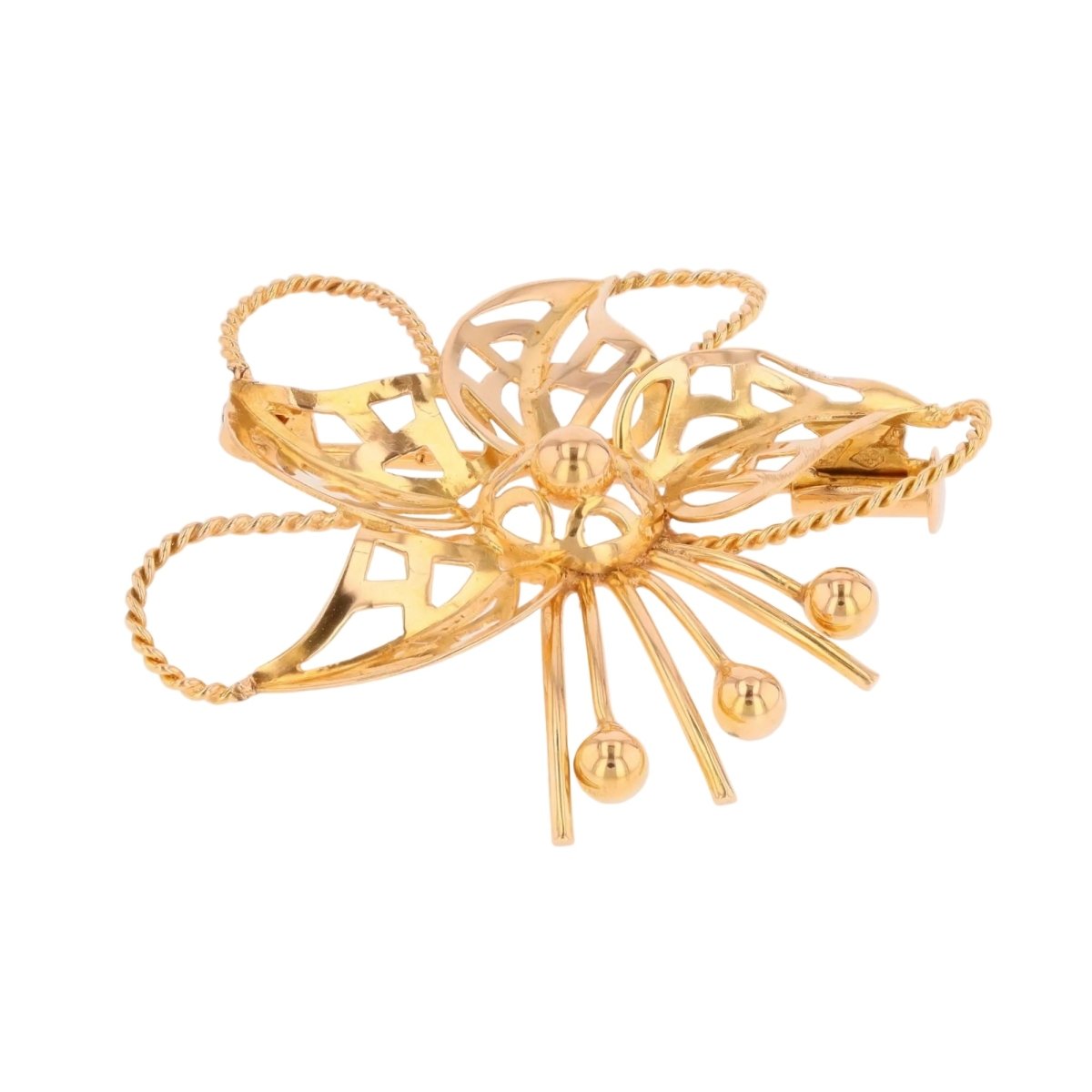 Broche Épingle en or jaune - Castafiore