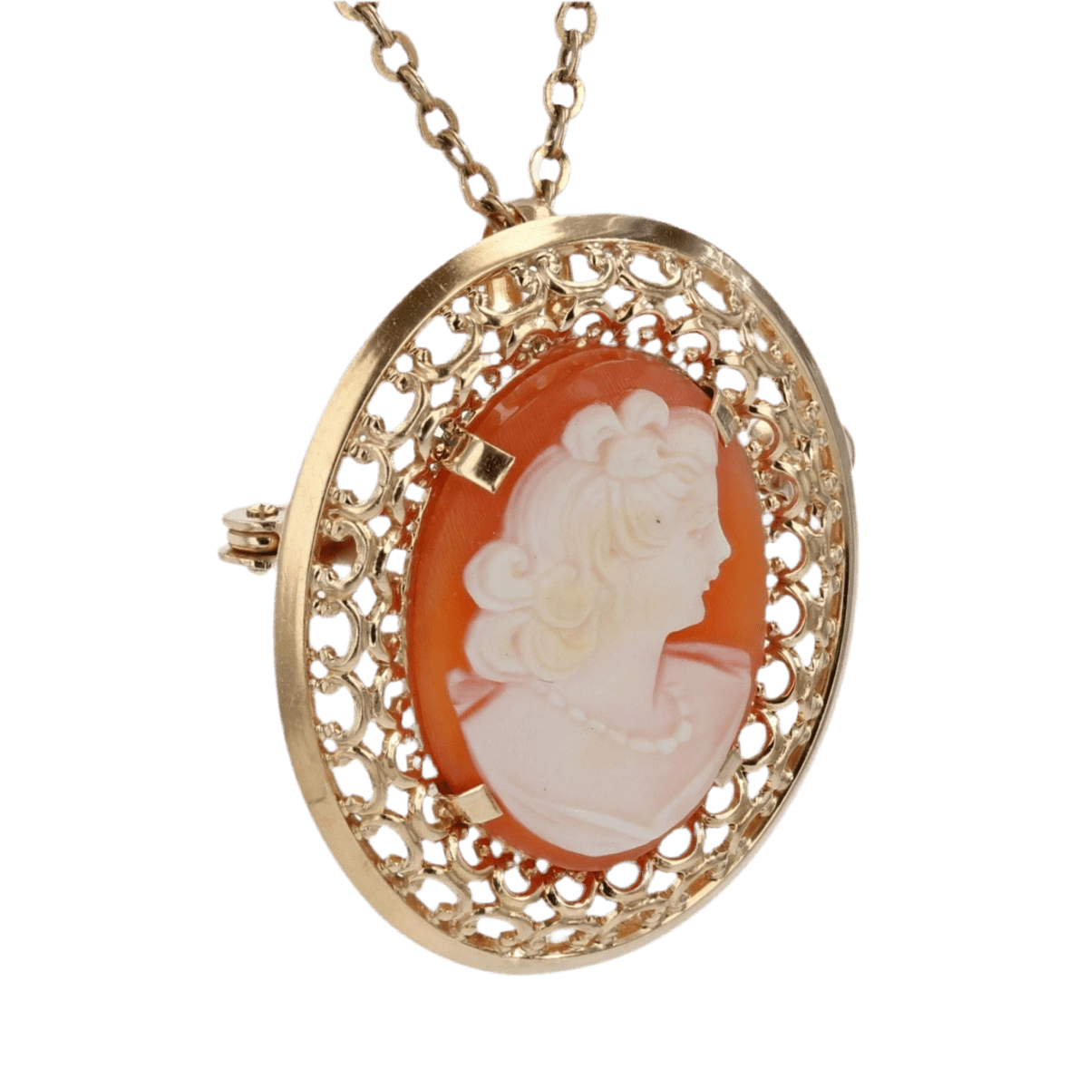 Broche Épingle en or jaune - Castafiore