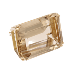 Broche Épingle en or jaune et citrine - Castafiore