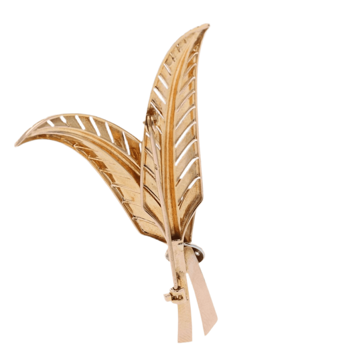 Broche Épingle en or jaune et diamants - Castafiore