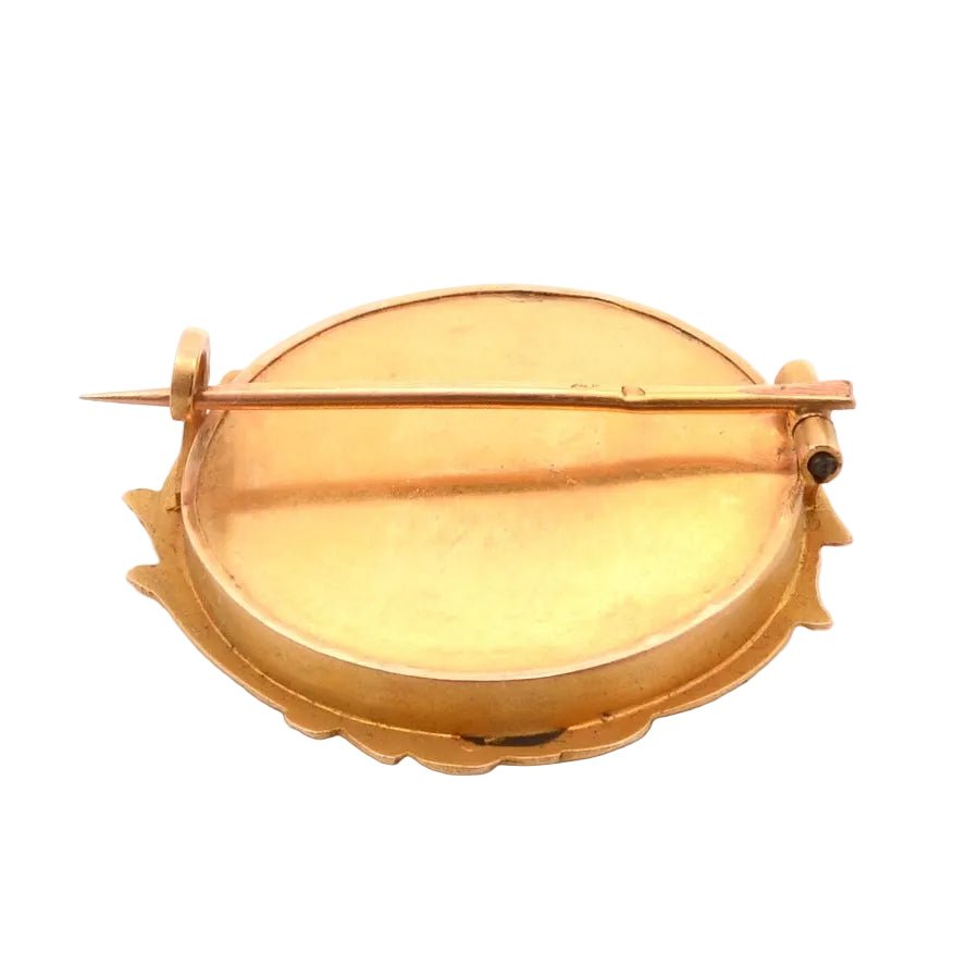 Broche Épingle en or jaune et perle - Castafiore