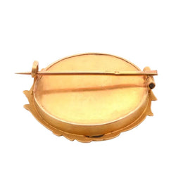 Broche Épingle en or jaune et perle - Castafiore