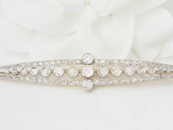 Broche Épingle en or jaune, platine et diamants - Castafiore