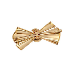 Broche Épingle en or rose et rubis - Castafiore