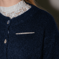 Broche Épingle en platine et diamants - Castafiore