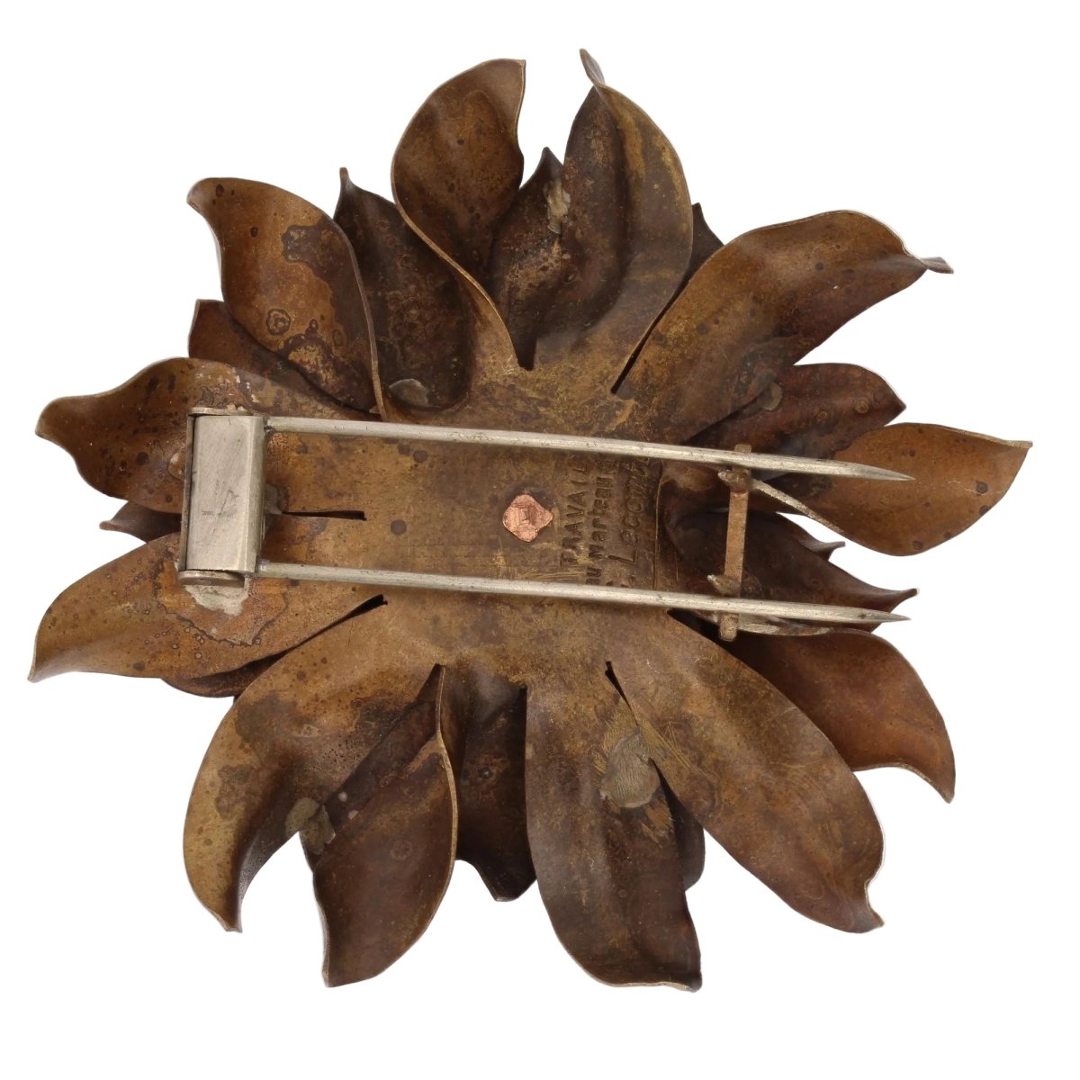 Broche Épingle GEORGES - RENÉ LECOMTE en métal - Castafiore