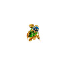 Broche Epingle Tortue CARTIER en or jaune et émail - Castafiore