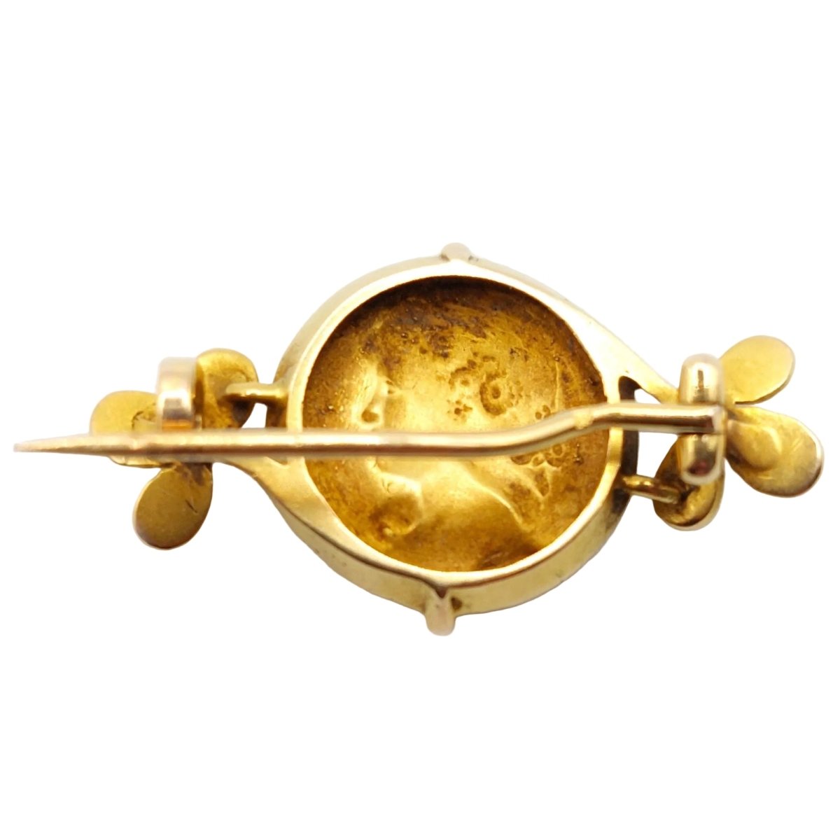 Broche Épingle VERNIER en or jaune - Castafiore
