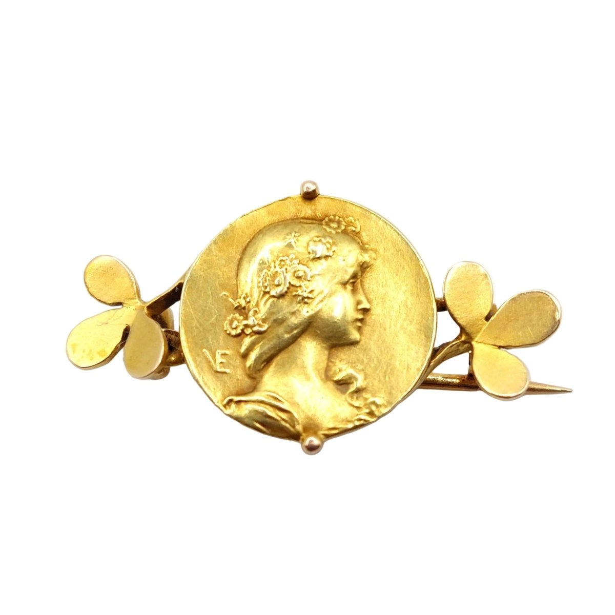 Broche Épingle VERNIER en or jaune - Castafiore