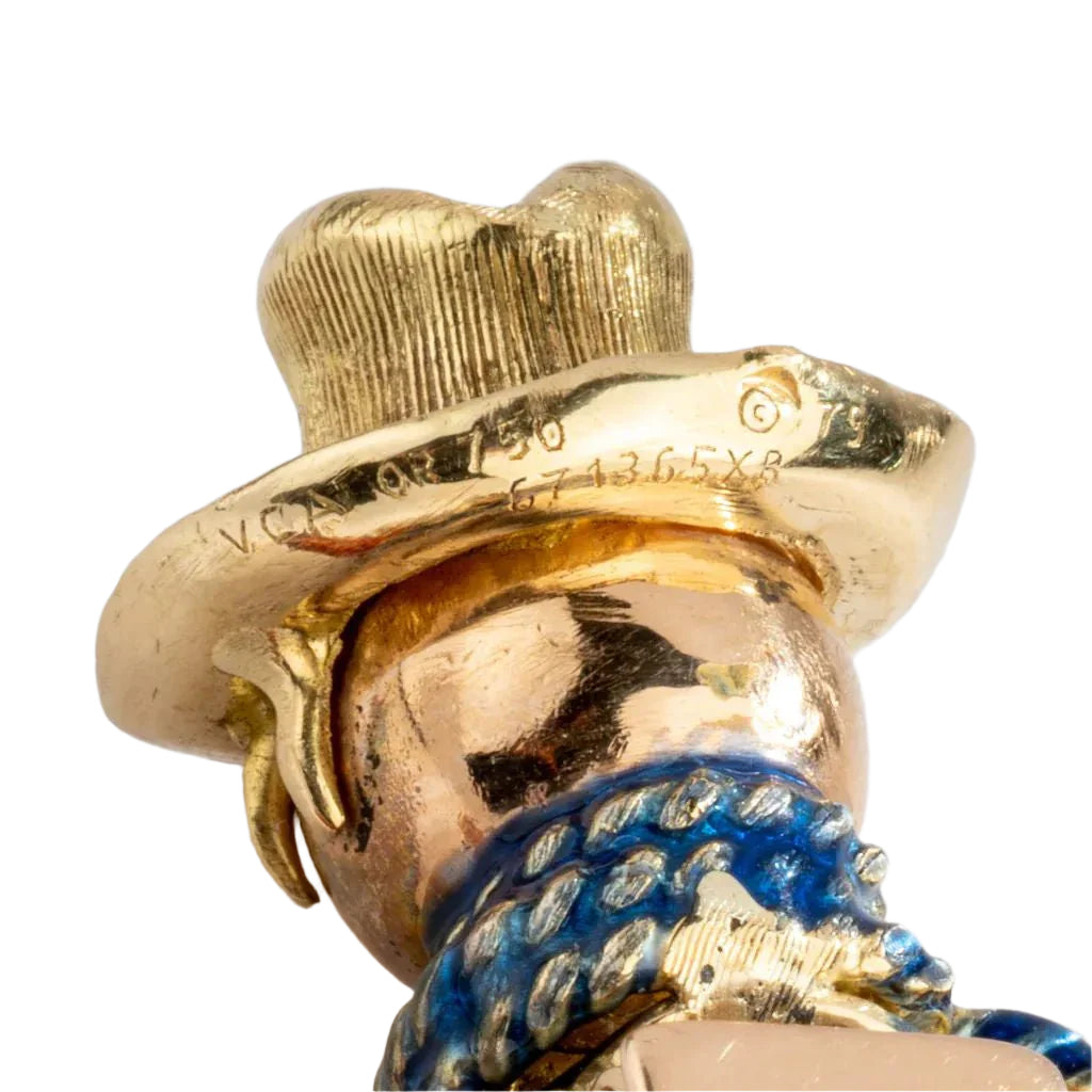 Broche épouvantail de la maison Van Cleef - Castafiore