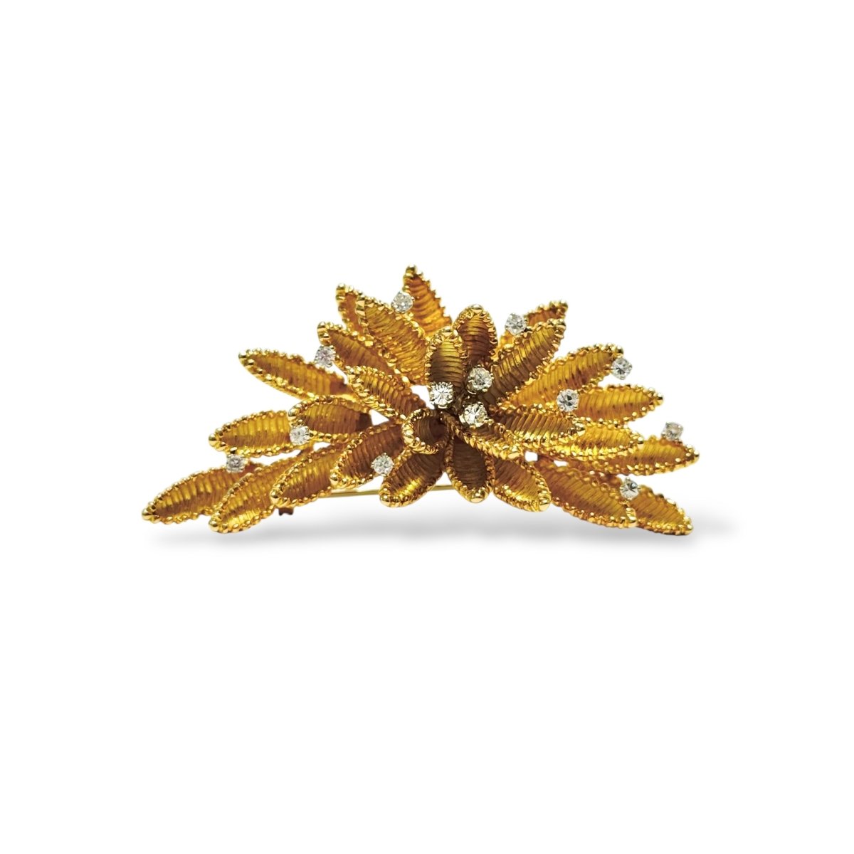 Broche feuillage - Castafiore