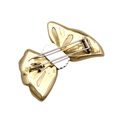 Broche FRED en or jaune et acier - Castafiore