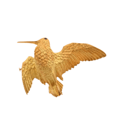 Broche HERMÈS "Georges Lenfant" en or jaune et saphir - Castafiore