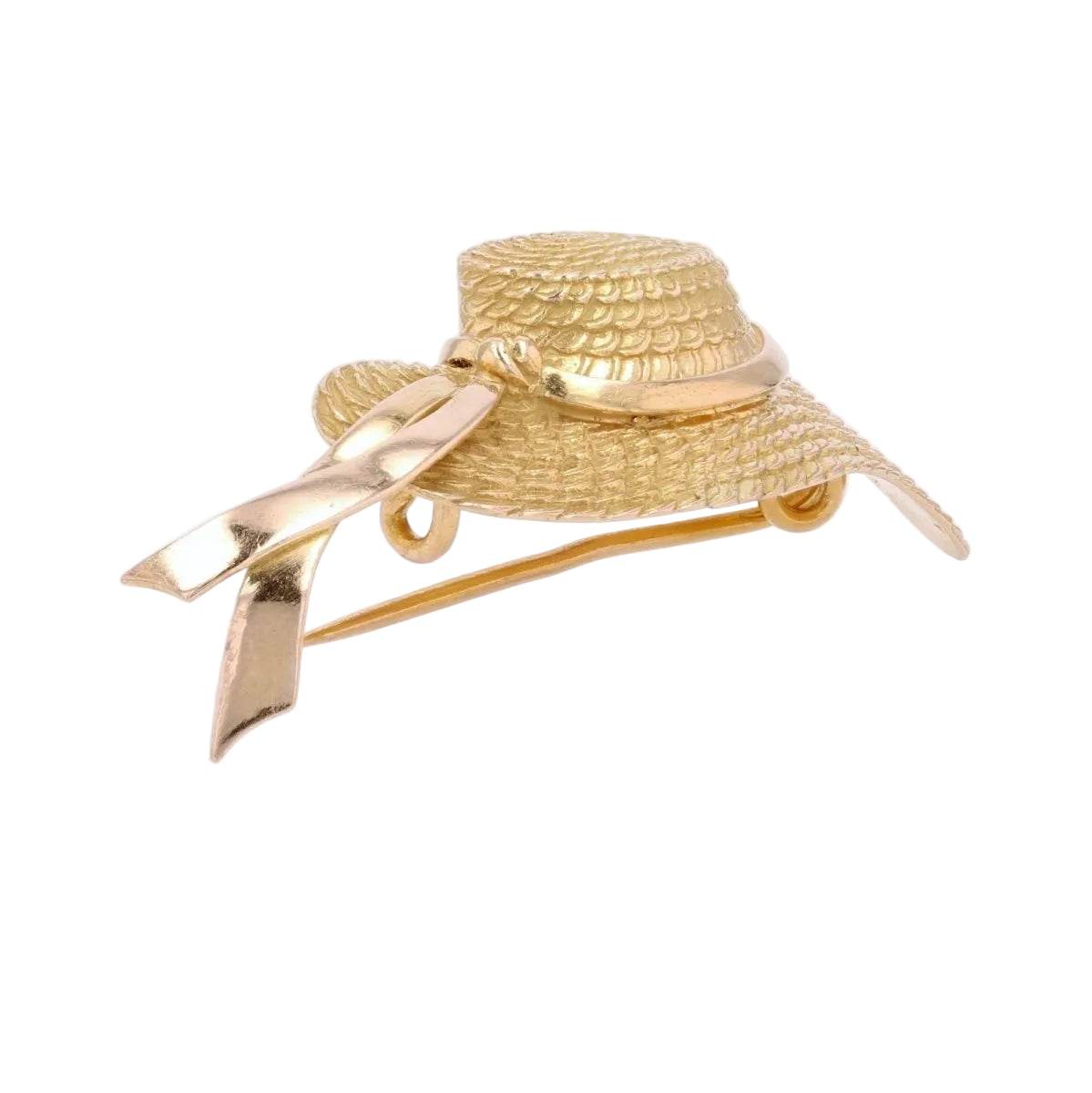 Broche KIRBY Chapeau en or jaune - Castafiore