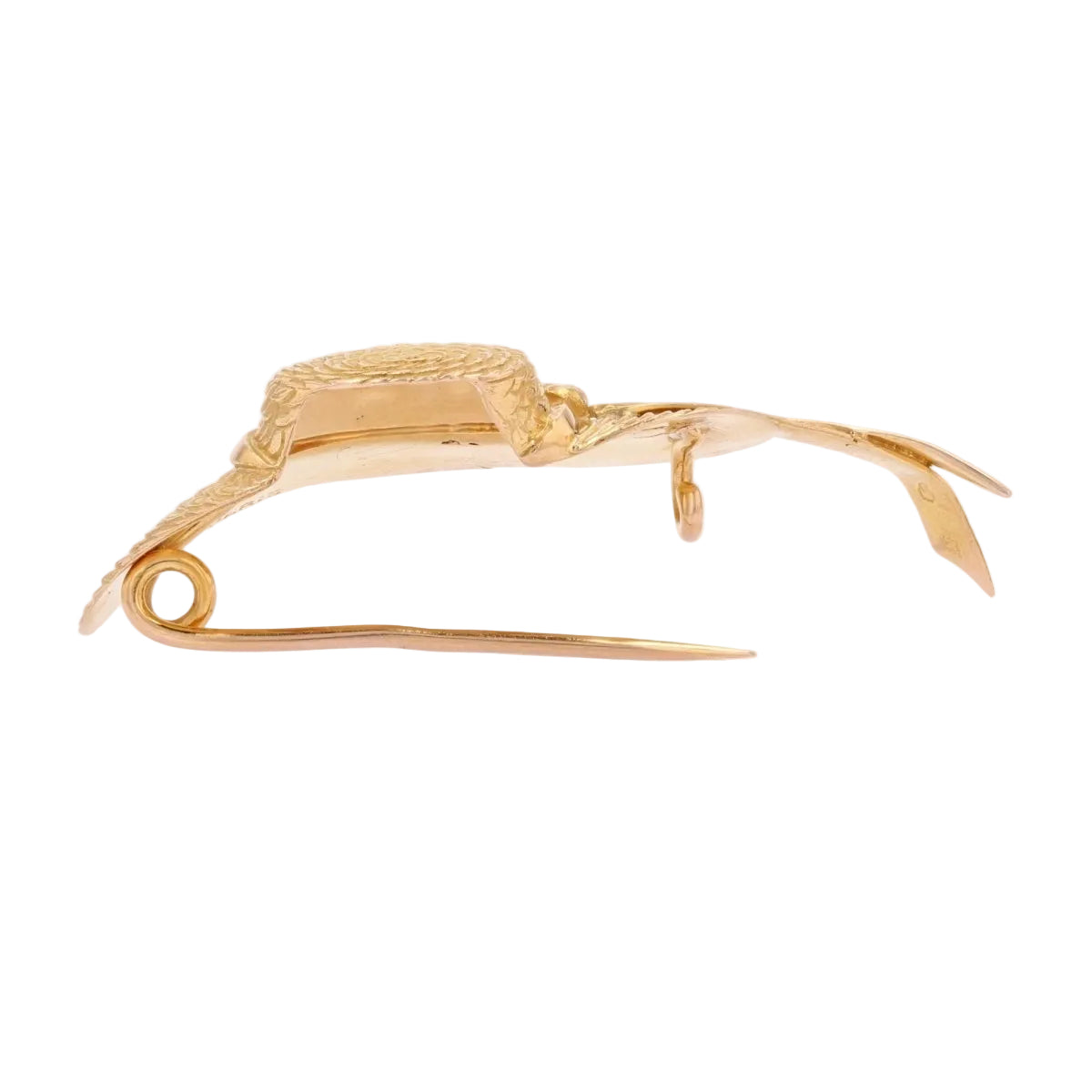 Broche KIRBY Chapeau en or jaune - Castafiore