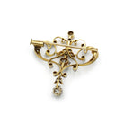 Broche - Or & Diamants - Castafiore