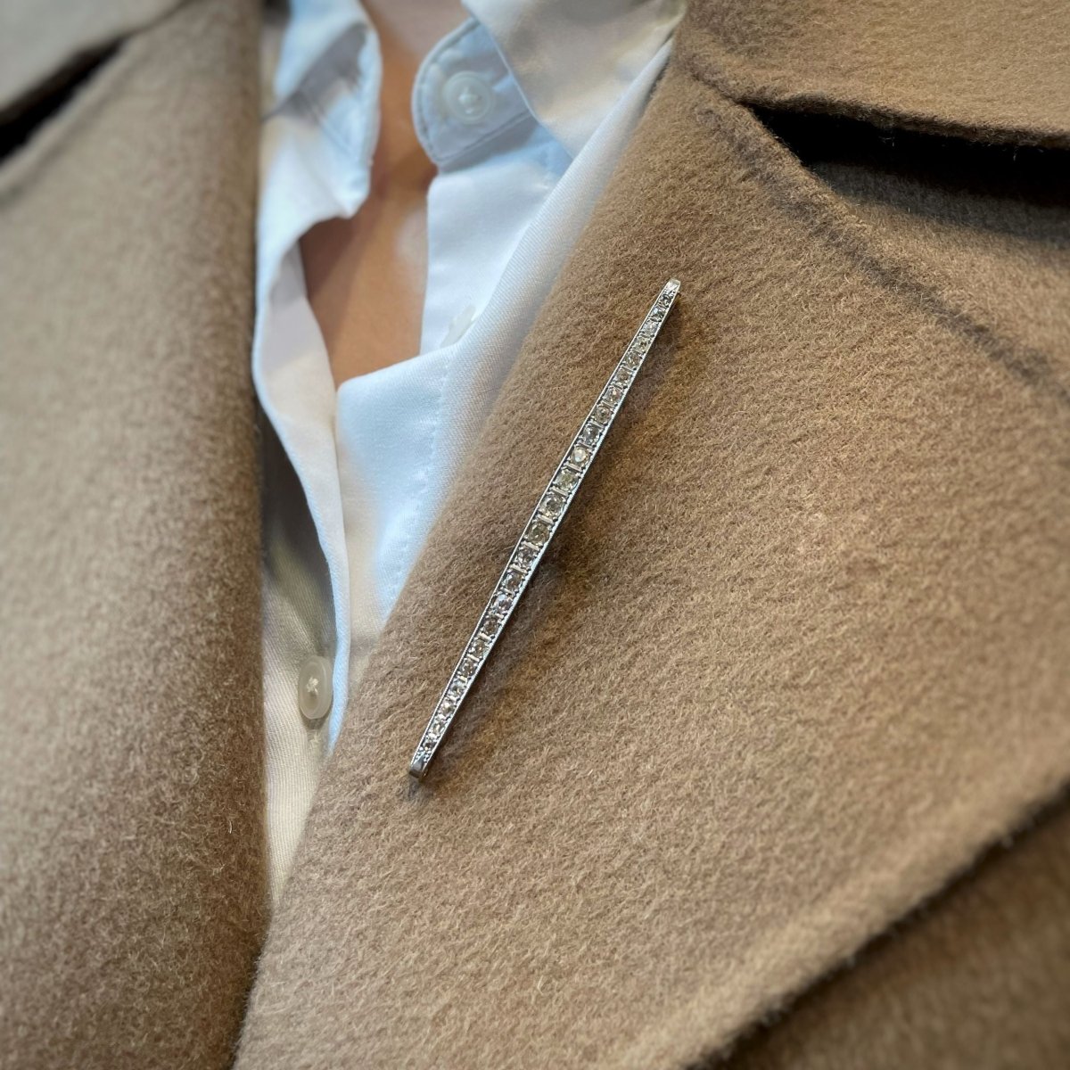 Broche - Or & diamants - Castafiore