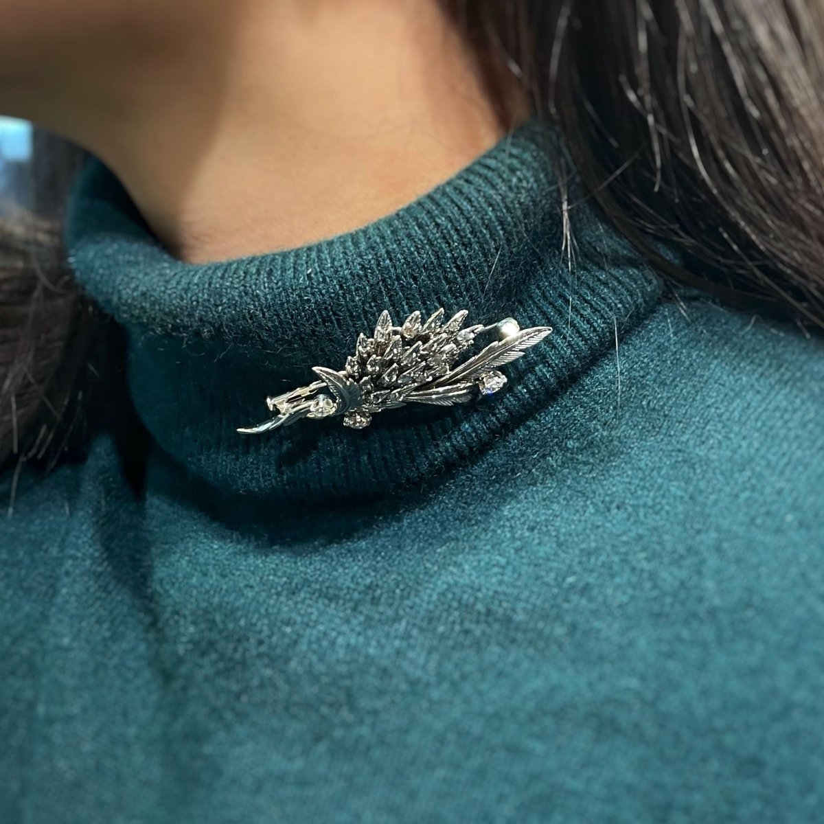 Broche - Or & Diamants - Castafiore