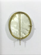 Broche Or Et Nacre - Castafiore