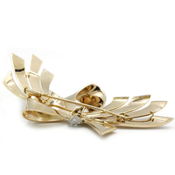 Broche - Or, Platine & Diamants - Castafiore