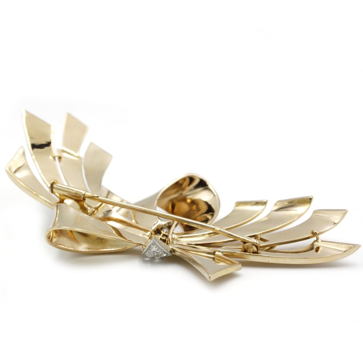 Broche - Or, Platine & Diamants - Castafiore