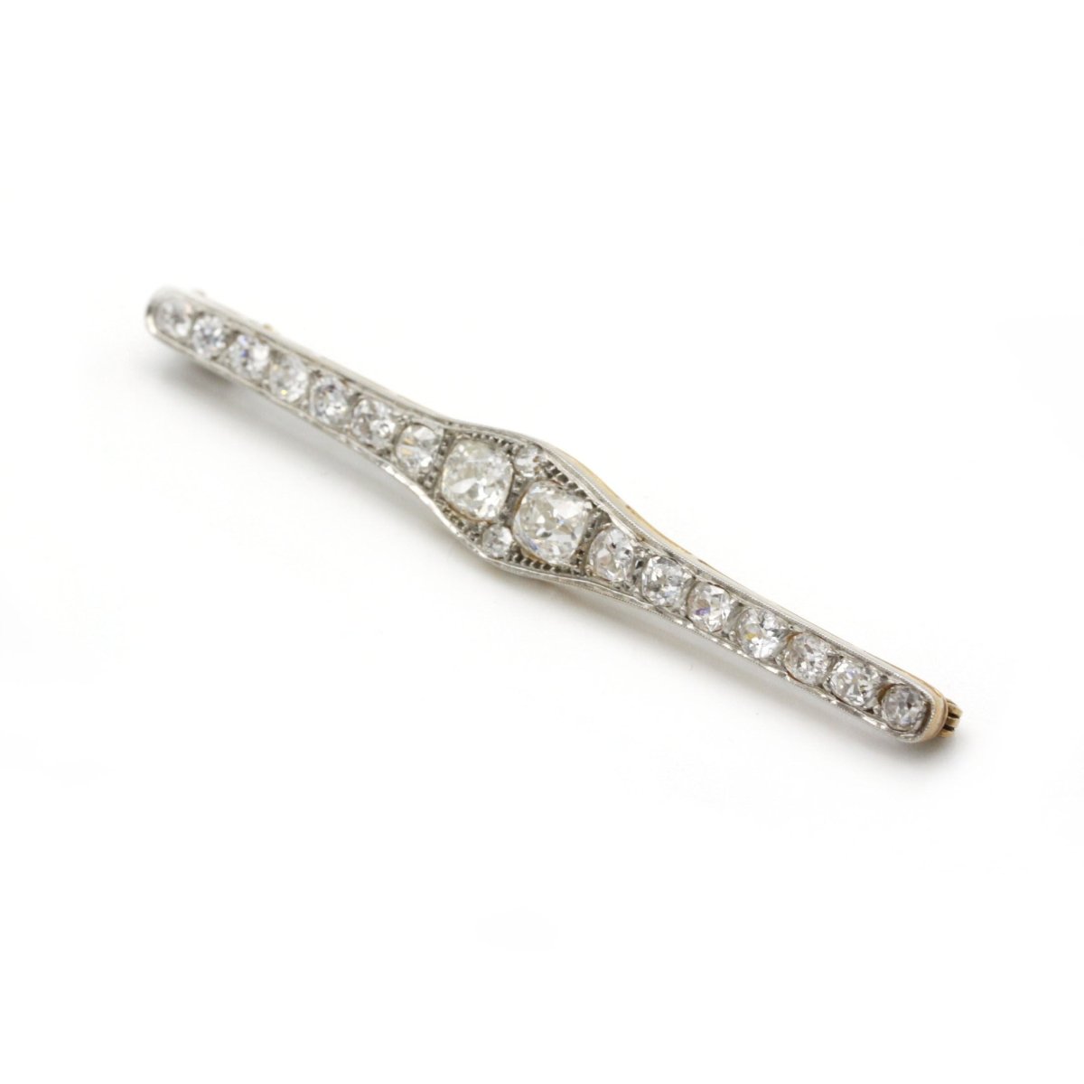 Broche - Or, Platine & Diamants - Castafiore