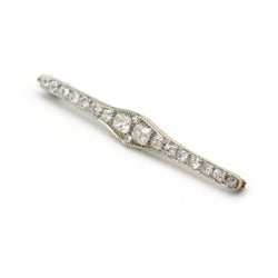 Broche - Or, Platine & Diamants - Castafiore