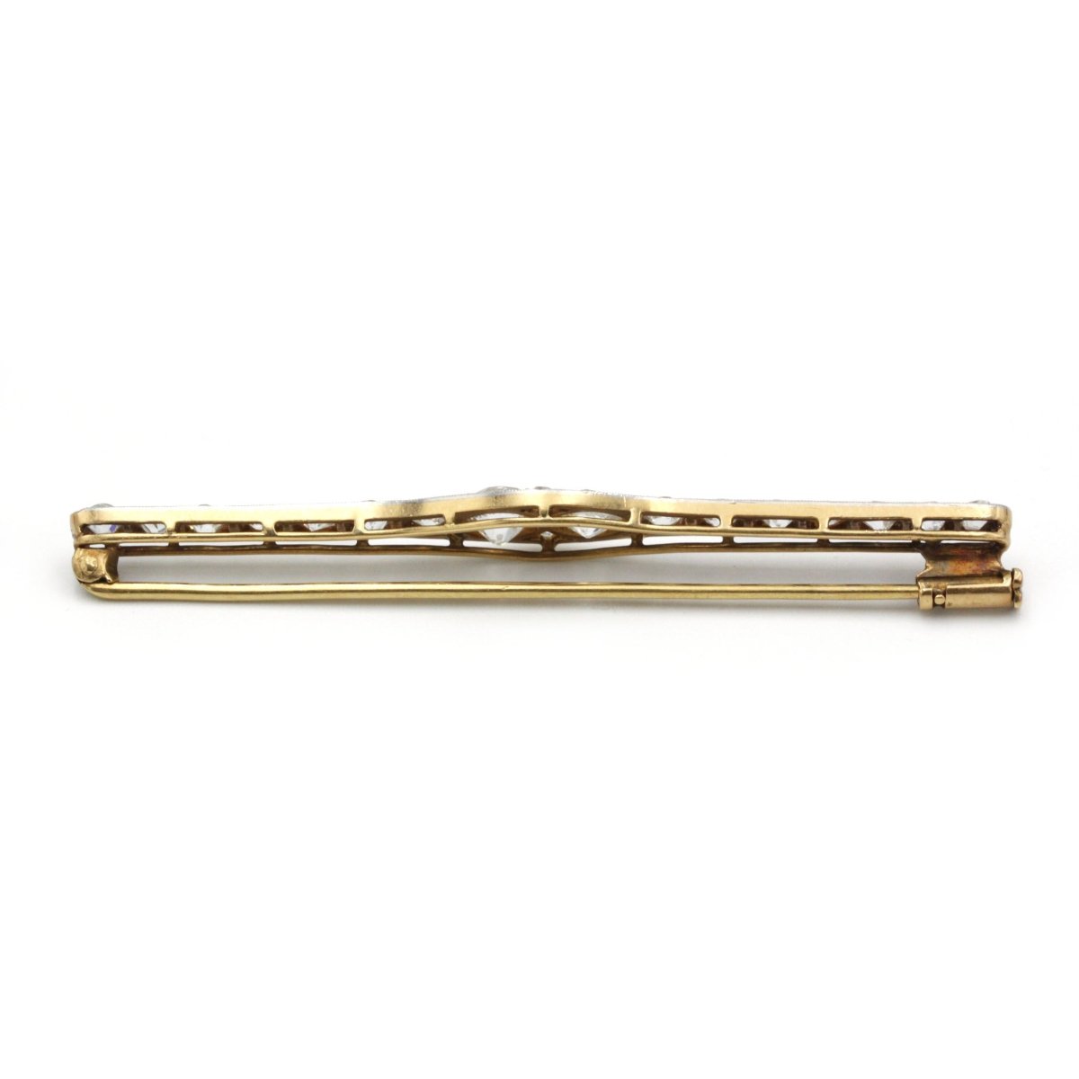 Broche - Or, Platine & Diamants - Castafiore