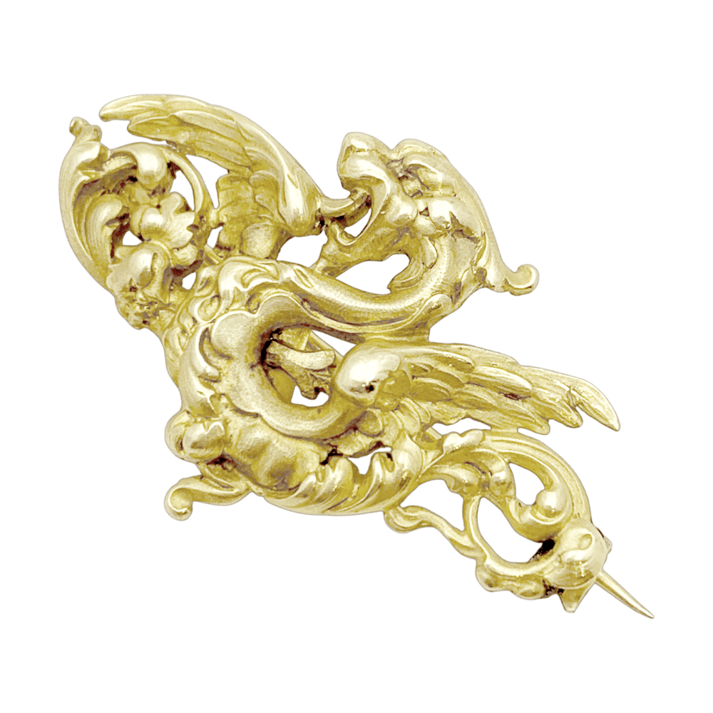 Broche Pendentif en or jaune - Castafiore