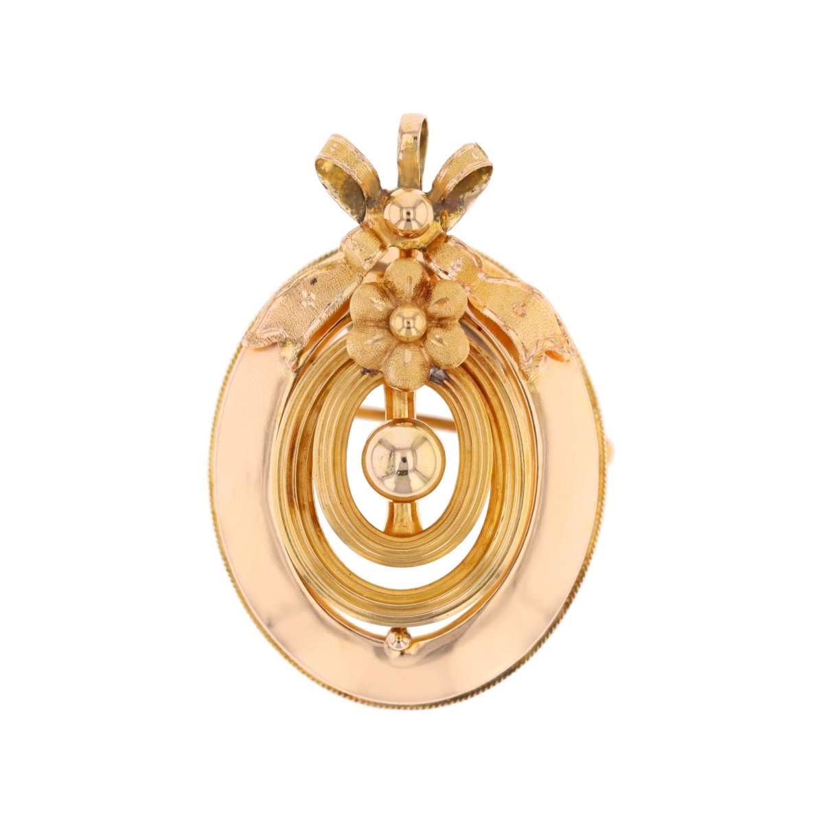Broche Pendentif en or jaune - Castafiore