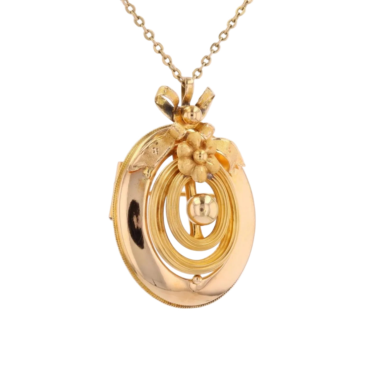 Broche Pendentif en or jaune - Castafiore