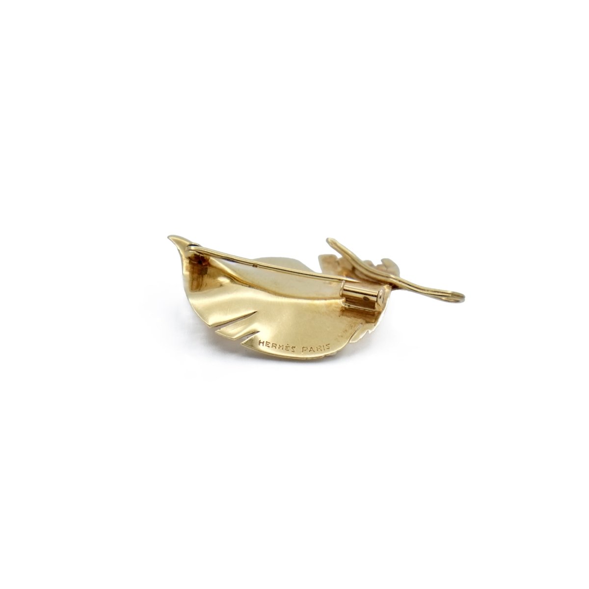 Broche "Plume" Hermès - Castafiore