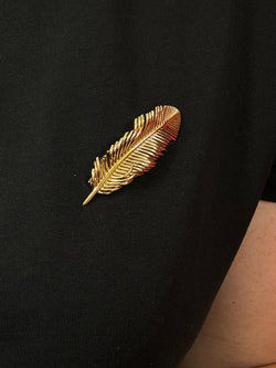 Broche "Plume" Tiffany - Castafiore