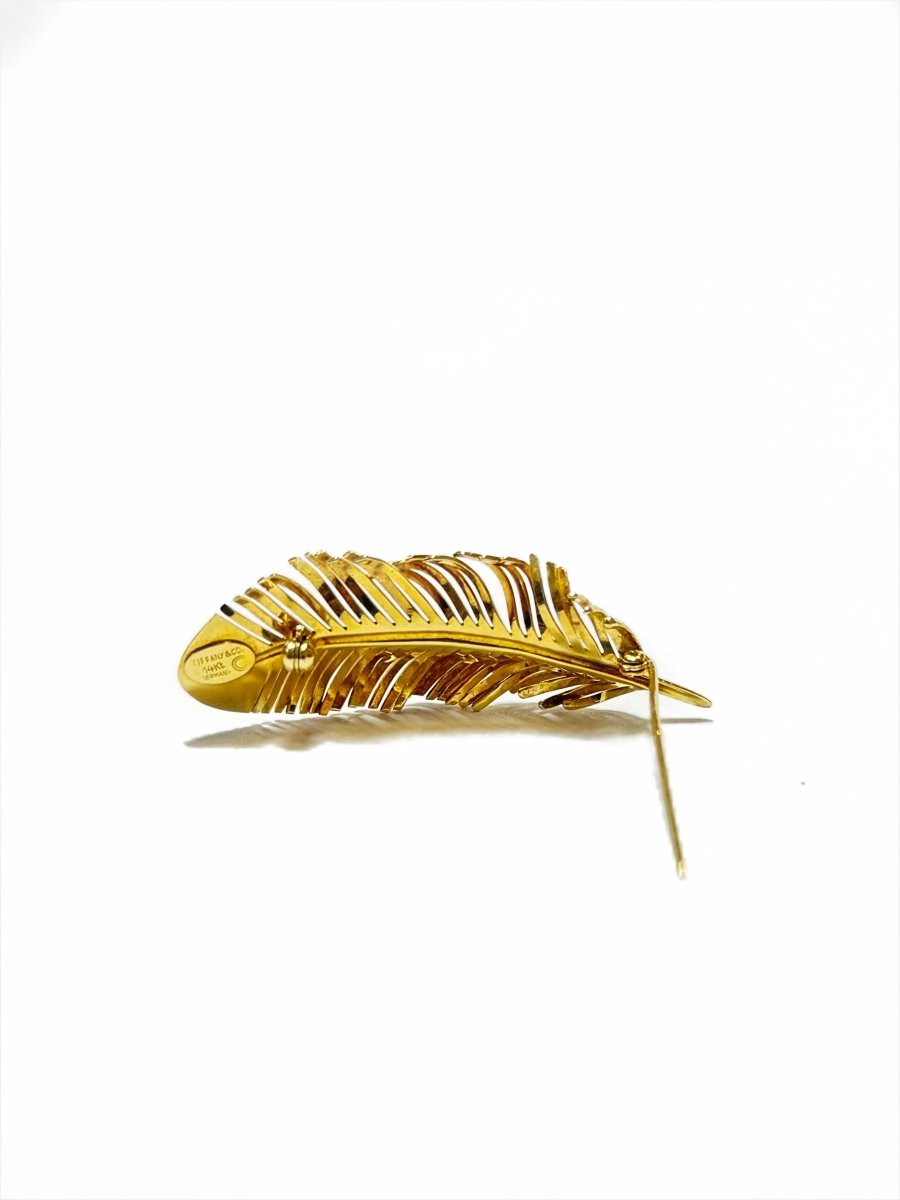Broche TIFFANY & CO "Plume" - Castafiore