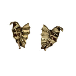 Broches Feuilles en or rose et diamants - Castafiore