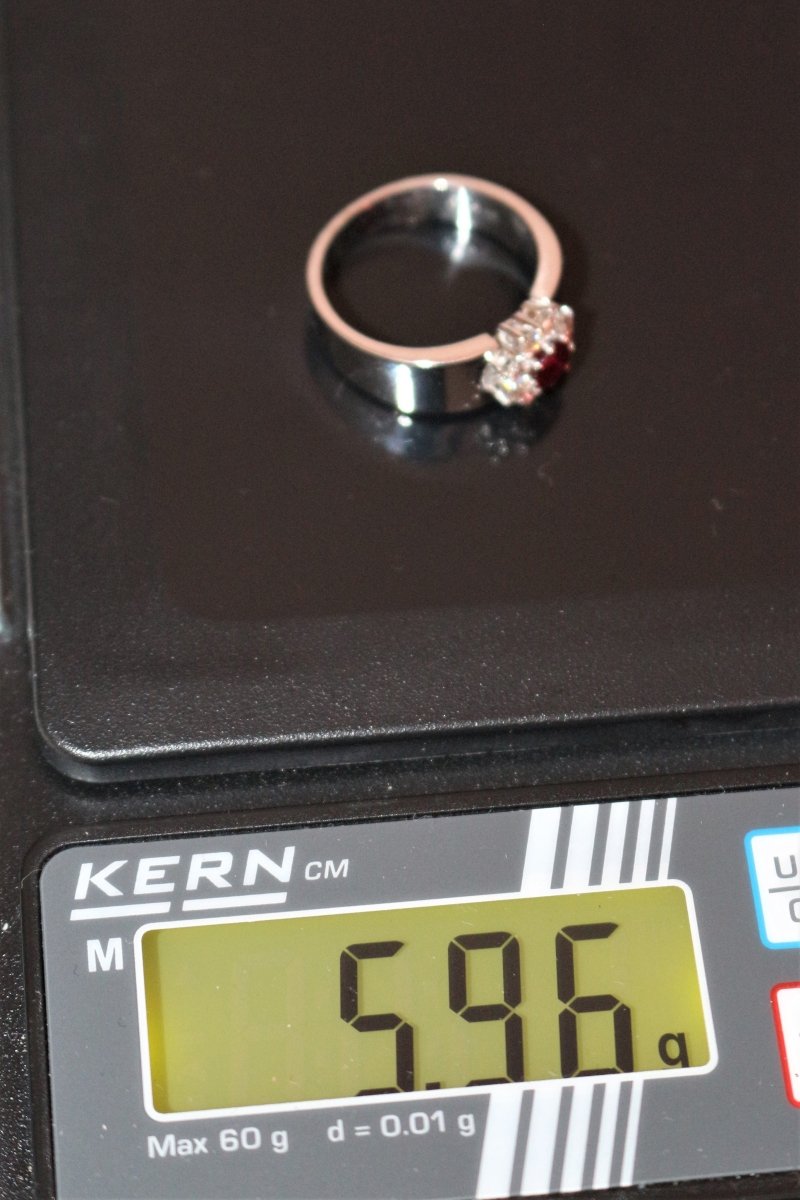 Bucherer Carl Bague Marguerite Rubis - Castafiore