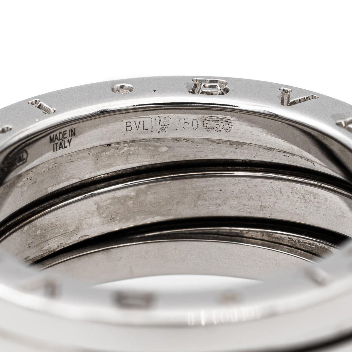 Bulgari Bague B.Zéro1 Or blanc - Castafiore