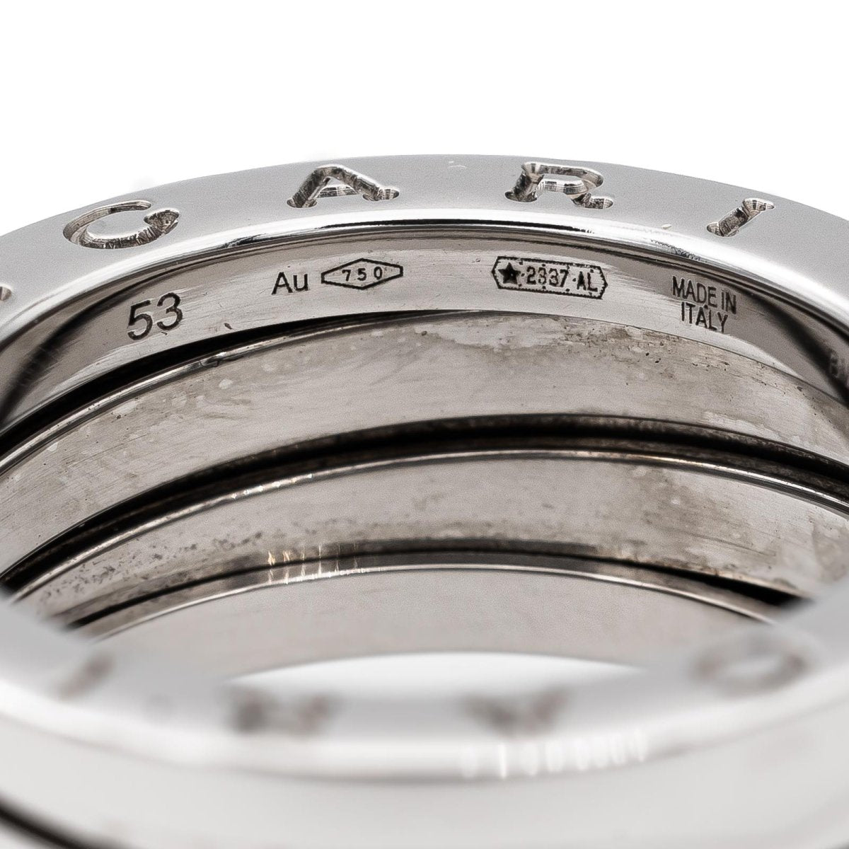 Bulgari Bague B.Zéro1 Or blanc - Castafiore
