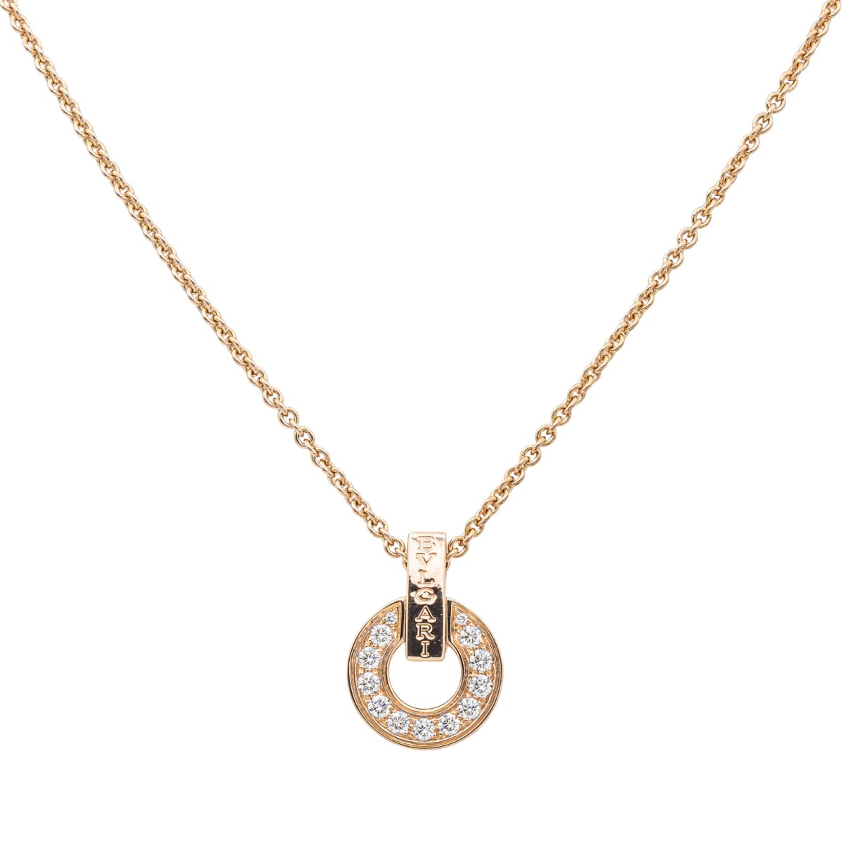 Bulgari Collier Bulgari Bulgari Or rose Diamant - Castafiore