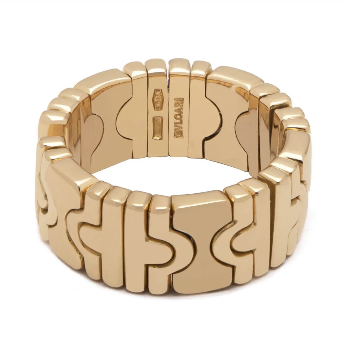 Bulgari Parentesi Gold Ring - Castafiore