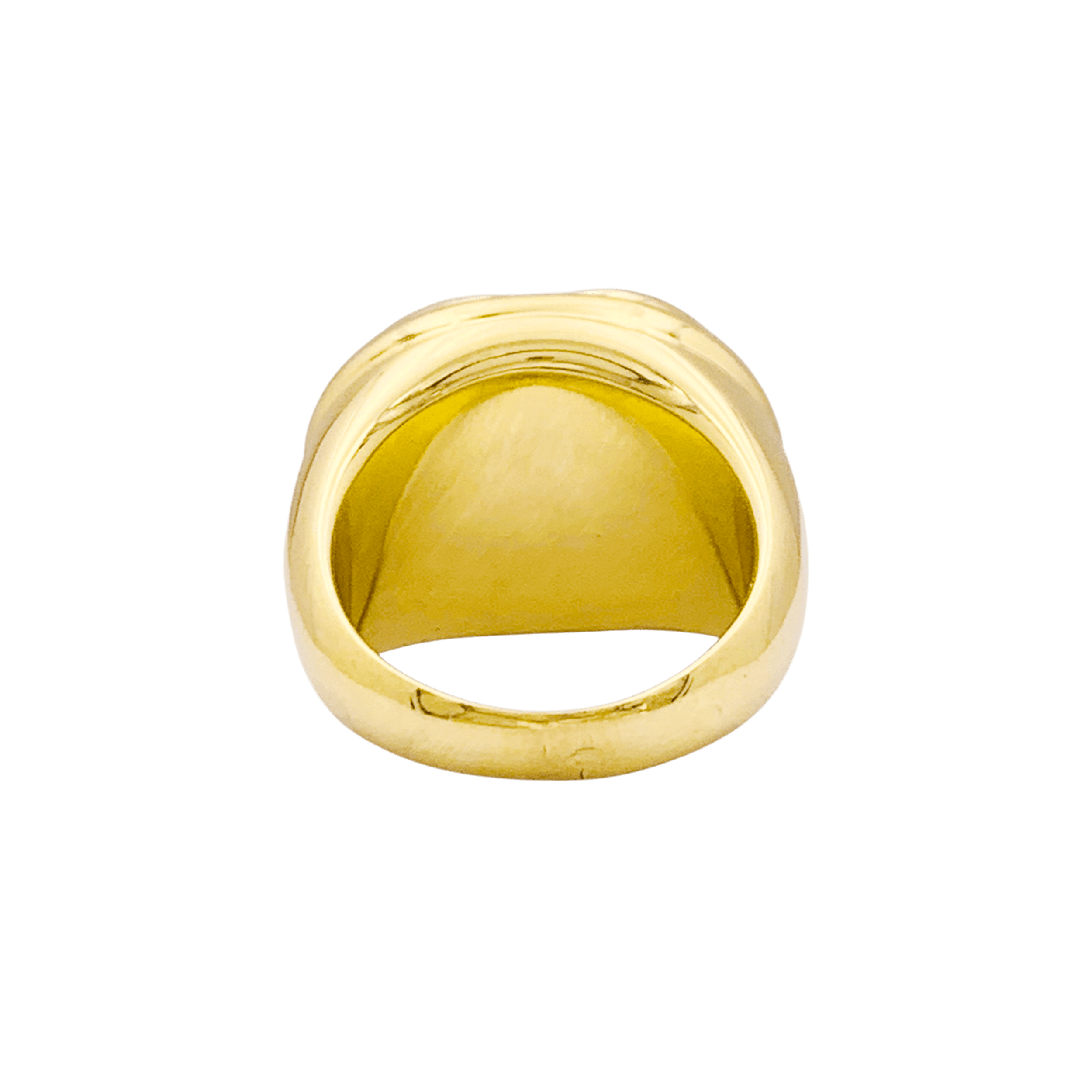 Bague Mauboussin, "Transparence" en or jaune, diamants et cristal de roche.