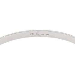 Dinh Van Bracelet Jonc Serrure Or blanc Diamant