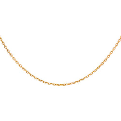 Collier Maille forçat Or rose
